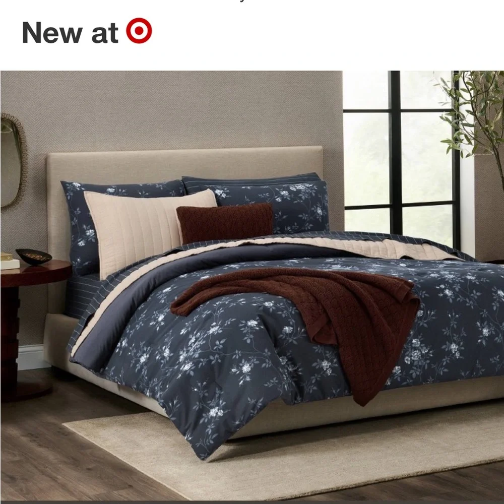 JEREMIAH BRENT NWT cotton knitted pointelle lumbar accent pillow -brown -20x12 - Picture 6 of 11